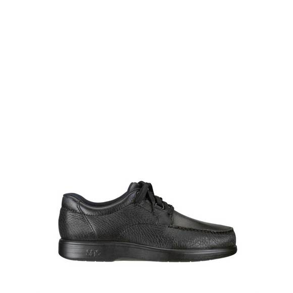 NEW SAS men's bout time mocassin shoes in black